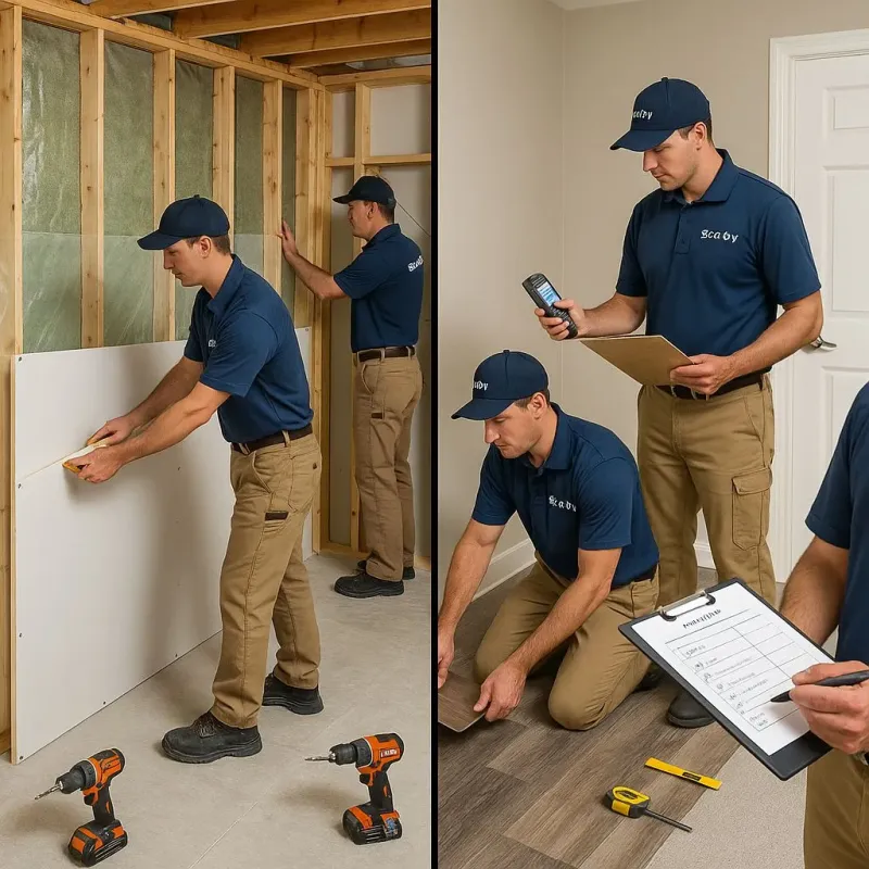 Repairs and Reconstruction process in Lutz, FL