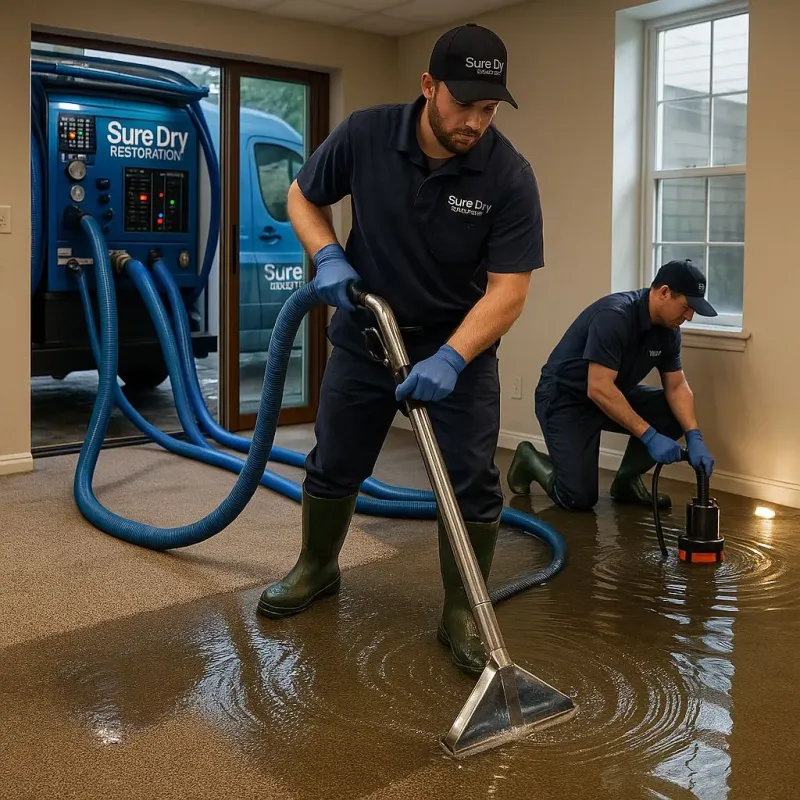 Water Extraction and Removal process in Lutz, FL